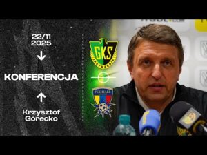 Read more about the article [GKS TV] Krzysztof Górecko na konferencji prasowej po meczu GKS Jastrzębie – Podhale Nowy Targ