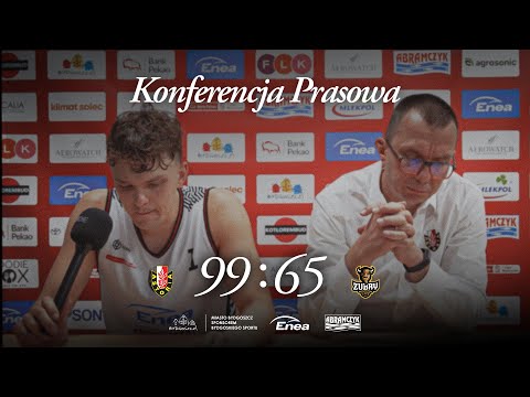 Read more about the article KONFERENCJA | Enea Abramczyk Astoria Bydgoszcz 99:65 Żubry Abakus Okna Białystok