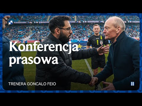 You are currently viewing KONFERENCJA PRASOWA | Trener Goncalo Feio po meczu z Lechem Poznań