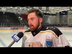 Read more about the article ” Jesteśmy rozliczani z punktów” – Filip Komorski po meczu GKS Tychy – BS Polonia Bytom 4:2
