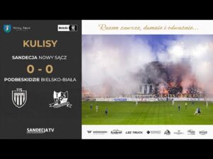 Read more about the article Sandecja Nowy Sącz – Podbeskidzie Bielsko-Biała 0:0 | kulisy meczu | 23.11.2025