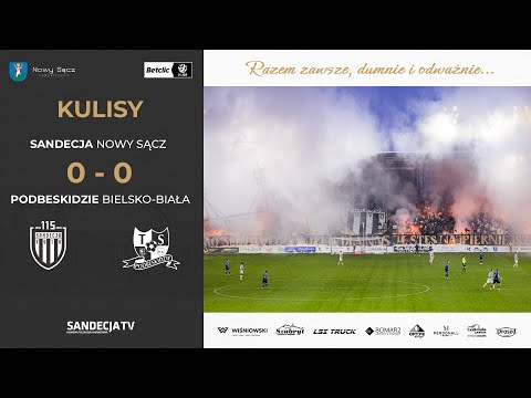Read more about the article Sandecja Nowy Sącz – Podbeskidzie Bielsko-Biała 0:0 | kulisy meczu | 23.11.2025