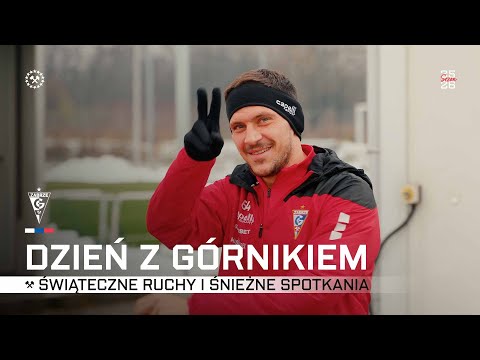 Read more about the article Dzień z Górnikiem: Świąteczne ruchy, Pacio reprezentant i śnieżne spotkania
