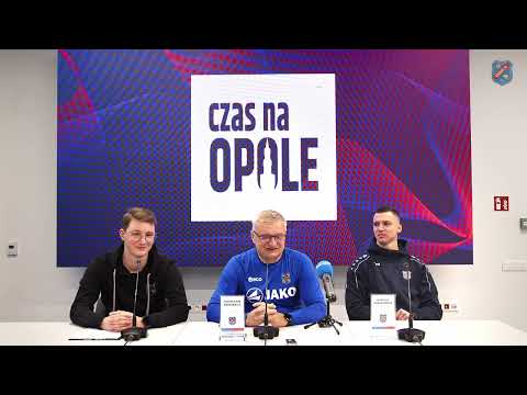 You are currently viewing Konferencja prasowa przed meczem Odra Opole – Chrobry Głogów
