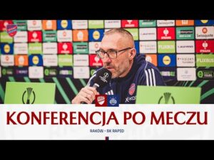 Read more about the article Konferencja prasowa po meczu Raków Częstochowa – SK Rapid