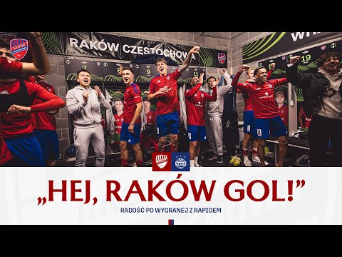 You are currently viewing Radość w szatni po wygranej z SK Rapid