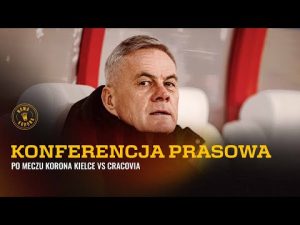 Read more about the article 🎙️ Konferencja prasowa po meczu Korona Kielce – Cracovia [NA ŻYWO] 🔴