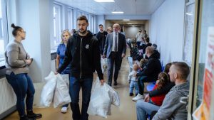 Read more about the article Świąteczna wizyta ŁKS w ICZMP