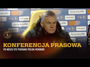 Read more about the article Konferencja prasowa po meczu Chojniczanka Chojnice – Korona Kielce 1:1 (4:3) (04.12.2025 r.)