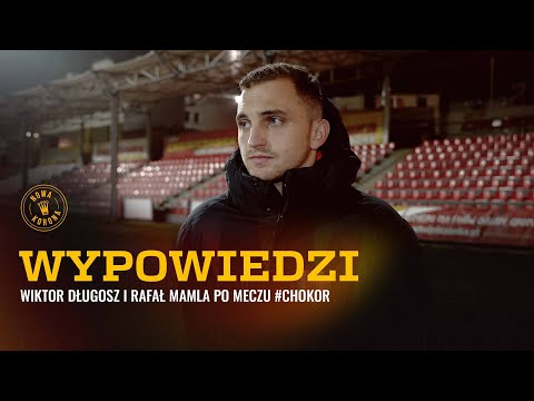 Read more about the article Wiktor Długosz i Rafał Mamla po meczu Chojniczanka Chojnice – Korona Kielce (04.12.2025r.)