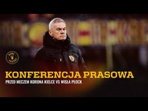 Read more about the article 🎙️ Konferencja prasowa przed meczem Korona Kielce – Wisła Płock NA ŻYWO] 🔴