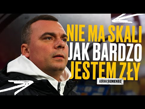 You are currently viewing A. SIEMIENIEC: NIE MA SKALI JAK BARDZO JESTEM ZŁY. Konferencja po meczu Pucharowym z GKS