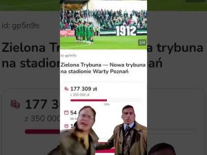 Read more about the article We did it, Zieloni! 🔥💚 #wartapoznań #football #piłkanożna #zbiórka