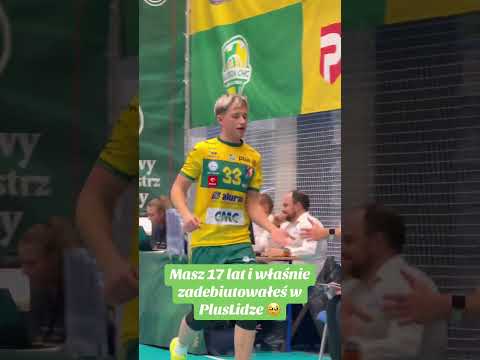Read more about the article Wielkie brawa dla Piotrka, który dzisiaj zadebiutował w #PlusLiga 🥰 #volleyball #volleyballworld