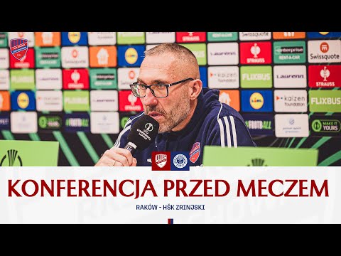 You are currently viewing Konferencja prasowa przed meczem Raków Częstochowa – HŠK Zrinjski Mostar