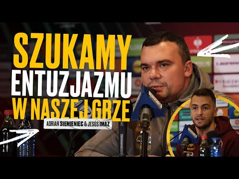 Read more about the article A. SIEMIENIEC: SZUKAMY ENTUZJAZMU W NASZEJ GRZE. Konferencja przed meczem #JAGRAY