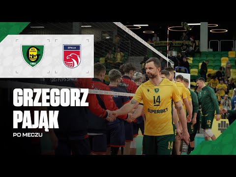 Read more about the article Grzegorz Pająk po meczu GKS Katowice – SMS PZPS Spała 3:1 (13.12.2025)