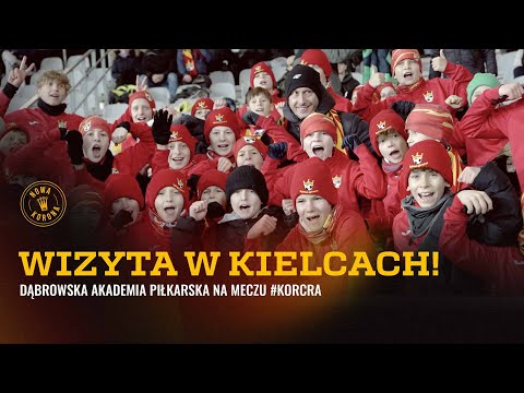 You are currently viewing Dąbrowska Akademia Piłkarska z wizytą na meczu w Kielcach!