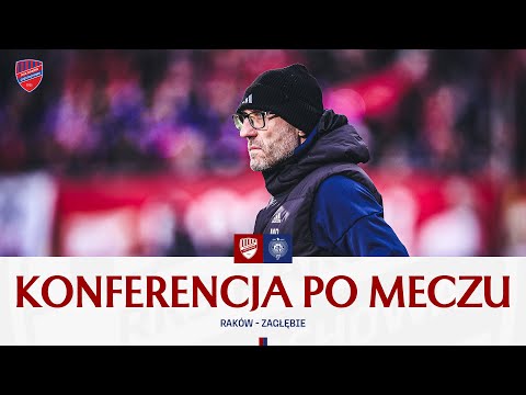 Read more about the article Konferencja prasowa po meczu Raków Częstochowa – Zagłębie Lubin