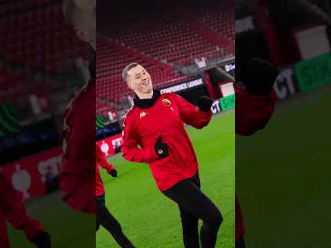 You are currently viewing Trening Jagiellonii Białystok przed meczem z Az Alkmaar #jagaz #football #sports