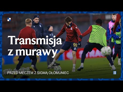 Read more about the article LIVE | Transmisja prosto z murawy przed meczem z Sigmą Ołomuniec