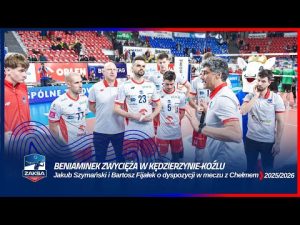 Read more about the article BENIAMINEK ZWYCIĘŻA W KĘDZIERZYNIE-KOŹLU | J. Szymański i B. Fijałek o dyspozycji w meczu z Chełmem
