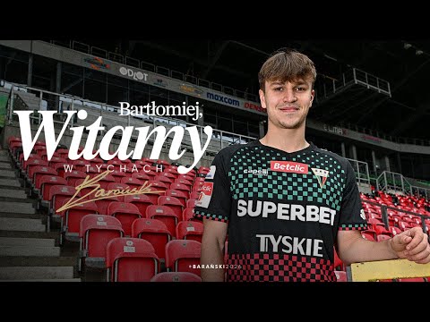 Read more about the article Bartłomiej Barański nowym zawodnikiem GKS Tychy
