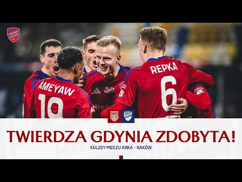 You are currently viewing WYSOKA WYGRANA W GDYNI! | Kulisy meczu Arka – Raków 1:4