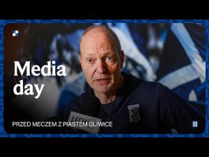 Read more about the article MEDIA DAY | Niels Frederiksen i Michał Gurgul przed meczem STS Pucharu Polski z Piastem Gliwice