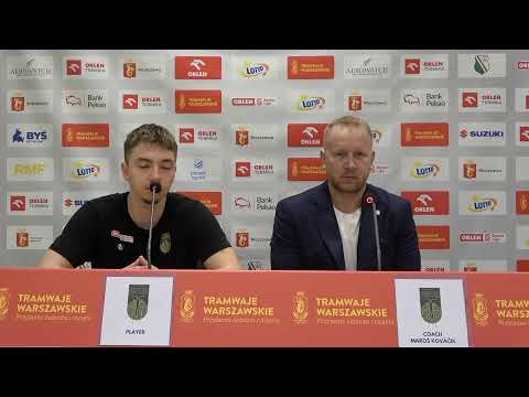 Read more about the article Konferencja prasowa po meczu Legia Warszawa – Miasto Szkła Krosno