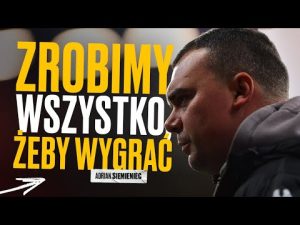 Read more about the article ZROBIMY WSZYSTKO ŻEBY WYGRAĆ. A. SIEMIENIEC PRZED MECZEM GKS – JAGIELLONIA