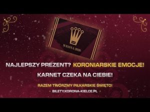 Read more about the article Najlepszy prezent? Koroniarskie emocje! RUSZYŁA SPRZEDAŻ KARNETÓW!