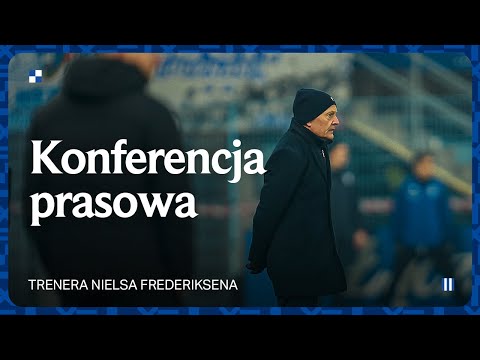Read more about the article KONFERENCJA PRASOWA | Trener Niels Frederiksen po meczu z Piastem Gliwice