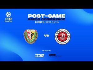 Read more about the article Konferencja po meczu Wks Śląsk Wrocław – Hapoel Midtown Jerusalem