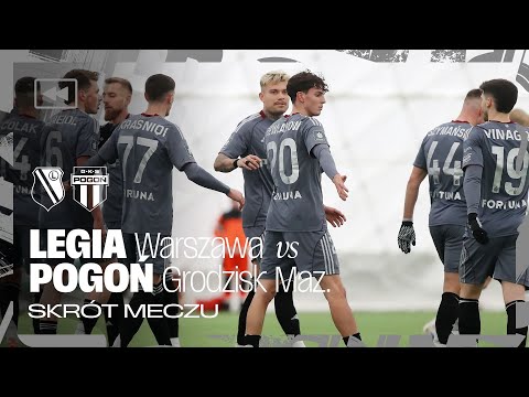 Read more about the article BRAMKI Z MECZU LEGIA WARSZAWA – POGOŃ GRODZISK MAZOWIECKI (3:2)