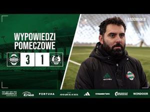 Read more about the article Trener Gonçalo Feio oraz Jan Grzesik po meczu ze Zniczem Pruszków