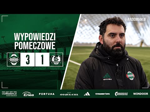 Read more about the article Trener Gonçalo Feio oraz Jan Grzesik po meczu ze Zniczem Pruszków