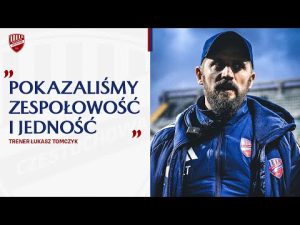 Read more about the article #TURaków | Trener Łukasz Tomczyk po meczu z Red Bullem Salzburg