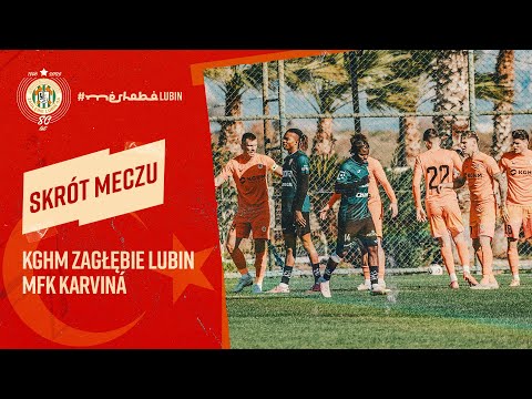 You are currently viewing KGHM Zagłębie Lubin 2-2 MFK Karvina | Skrót meczu i wypowiedź trenera Jerzego Cyraka