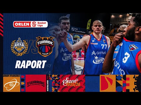 You are currently viewing Sezon 2025/2026  – Pomeczowy Raport – #15 AMW Arka Gdynia – Arriva LOTTO Twarde Pierniki Toruń