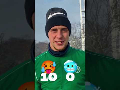 Read more about the article Trening w zimnie, czy w upale? 🥶🥵 #wartapoznań #piłkanożna #football #2liga