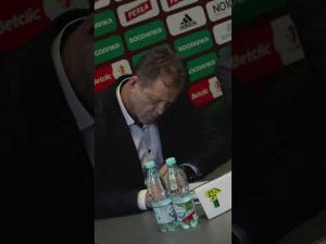 Read more about the article Konferencja prasowa ✅  #football #zielonoczarni #betclic1liga #soccer #sports