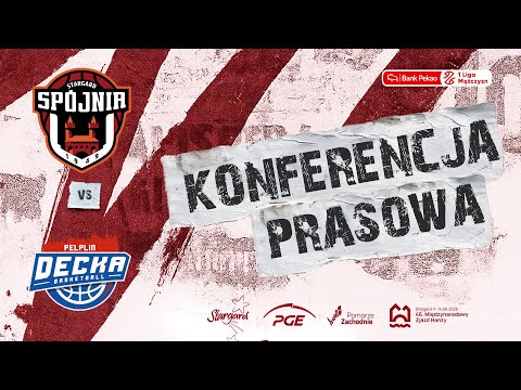 You are currently viewing Konferencja prasowa | PGE Spójnia Stargard – Decka Pelplin