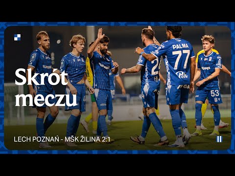 Read more about the article SKRÓT MECZU | Lech Poznań – MŠK Žilina 2:1