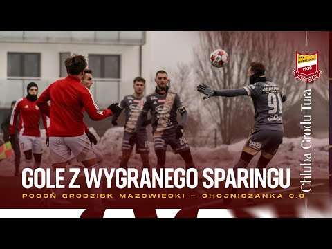 Read more about the article Sparing: Pogoń Grodzisk Mazowiecki – Chojniczanka 0:3 (gole | 17.01.2026)