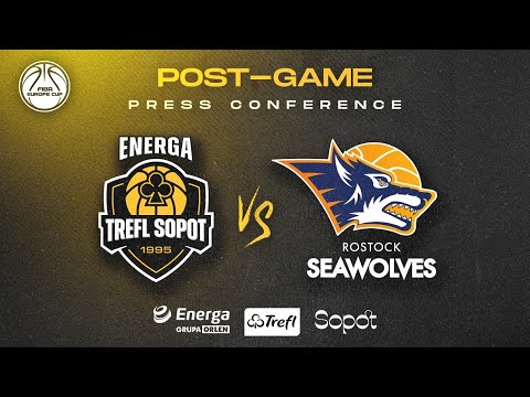 Read more about the article Konferencja prasowa: Energa Trefl Sopot vs Rostock Seawolves