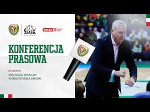 Read more about the article Konferencja po meczu WKS ŚLĄSK WROCŁAW – Aris Thessaloniki Betsson
