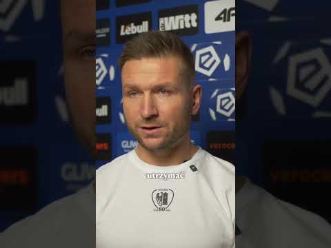 Read more about the article Taki jest nasz cel! 💪 #football #ekstraklasa #footballinterview