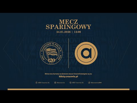 You are currently viewing [TRANSMISJA] Sparing: Cracovia – Artis Brno (24.01.2026)