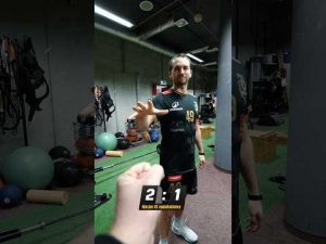 Read more about the article Kamień, papier, nożyce – Marjan VS #gdańskielwy 👊🖐️✌️| Energa Trefl Gdańsk #Shorts